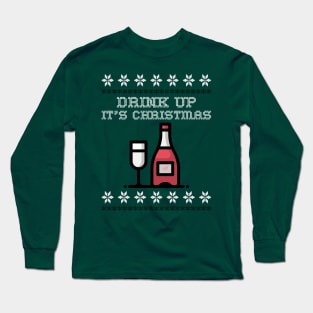 Drink Up It's Christmas | Empathy Long Sleeve T-Shirt